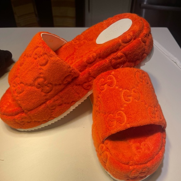 Gucci Shoes Womens Gg Platform Sandal Poshmark